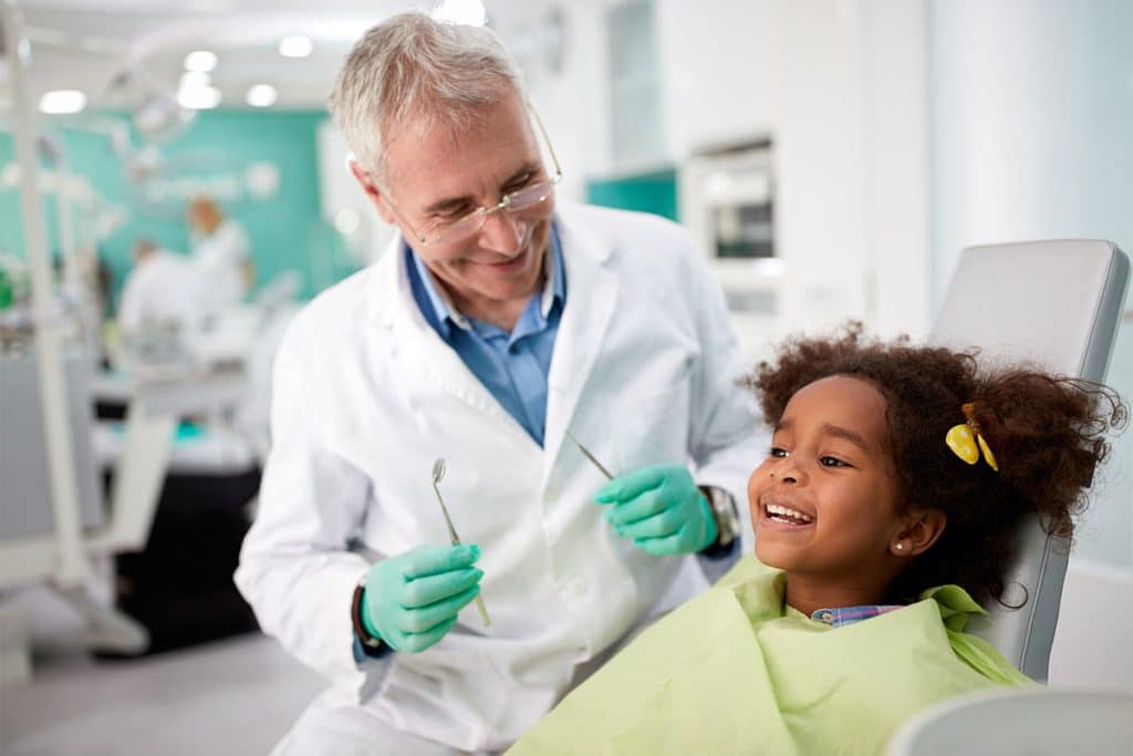 Dentist with Child visit